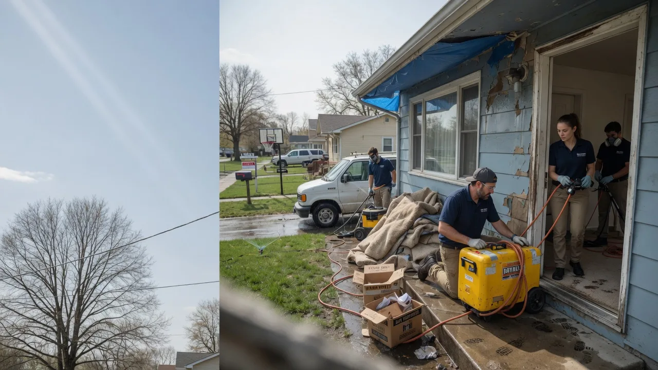 Basement Flood Cleanup in Bell City, MO near me